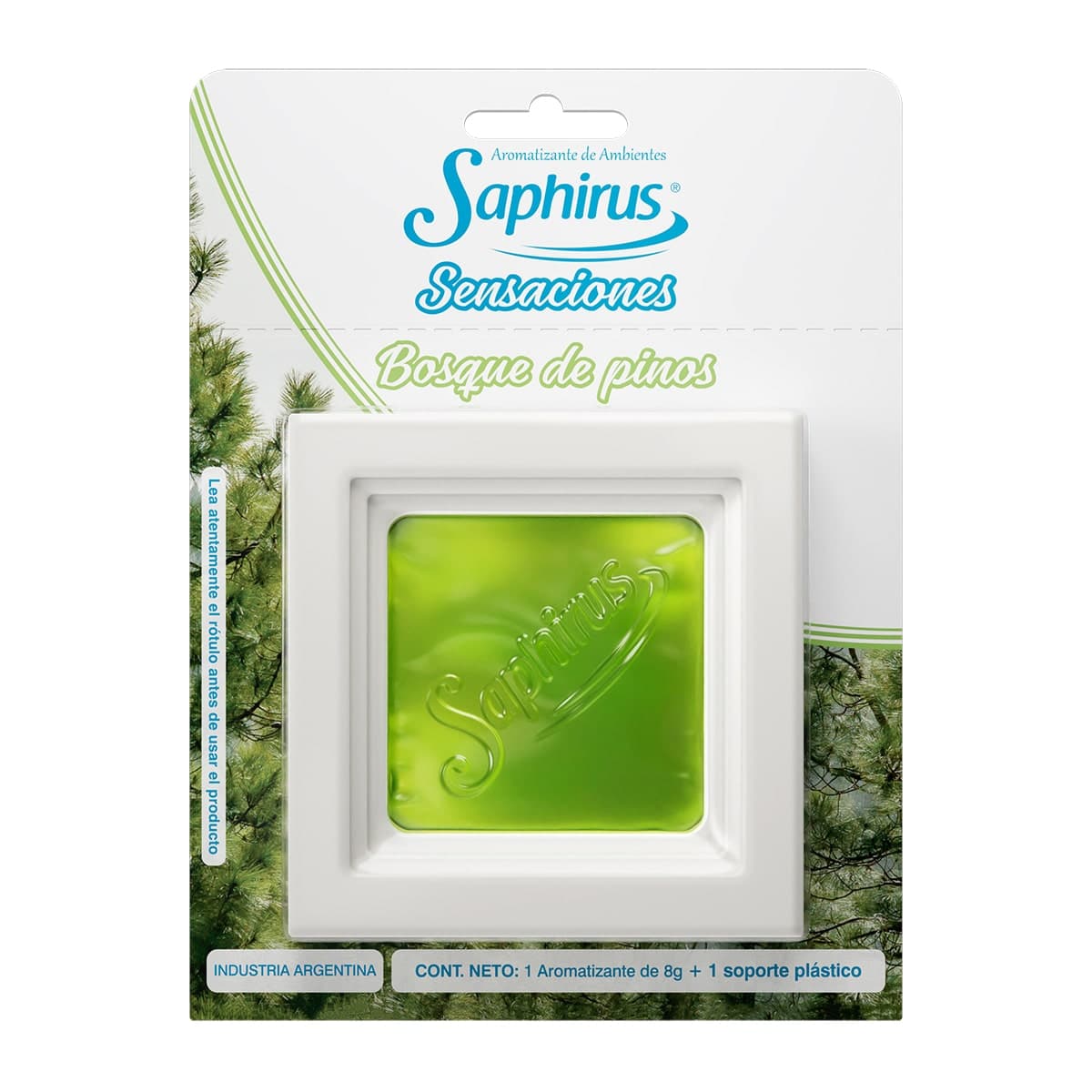 Sensaciones bosque de pino + holder blanco