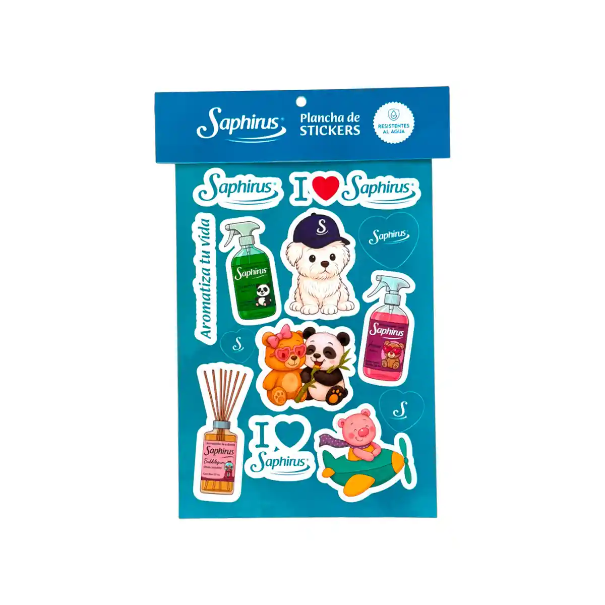 Plancha de stickers a5 caricaturas